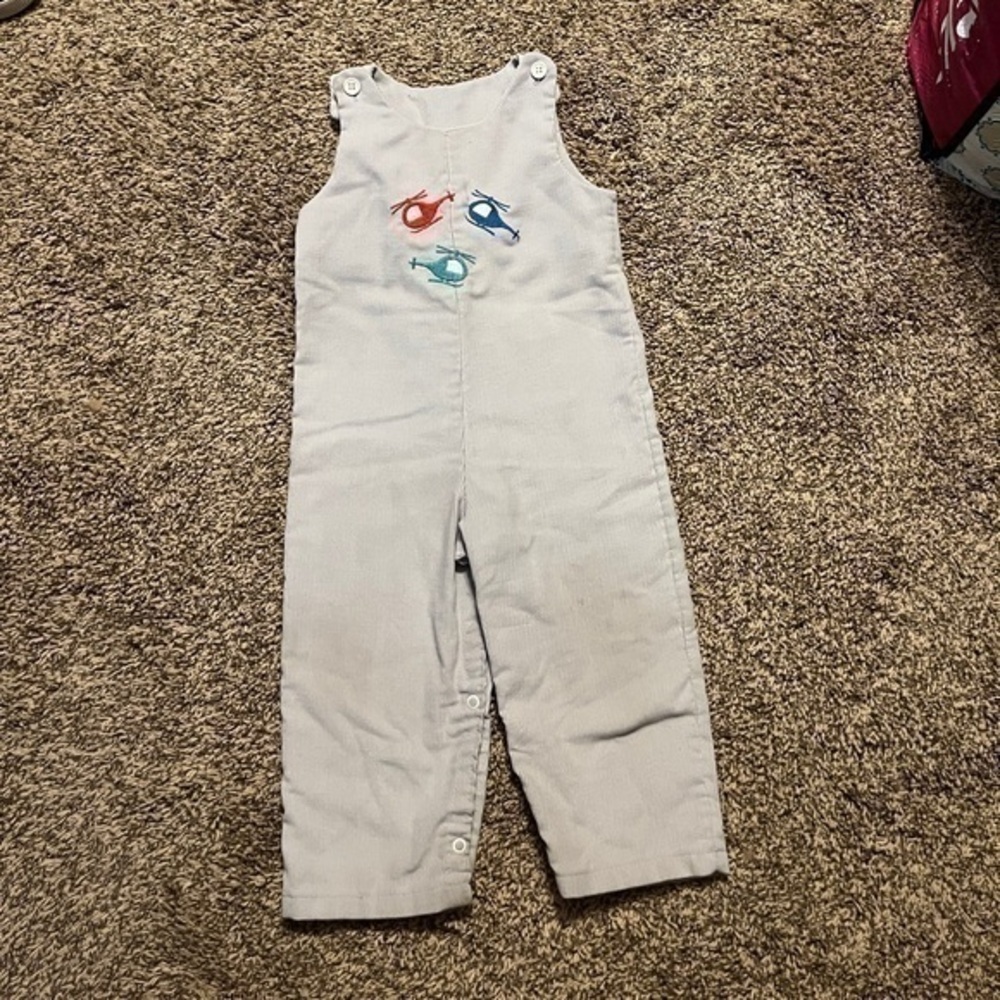 🔆 Vintage Buster Brown 1970’s corduroy helicopter overall pants